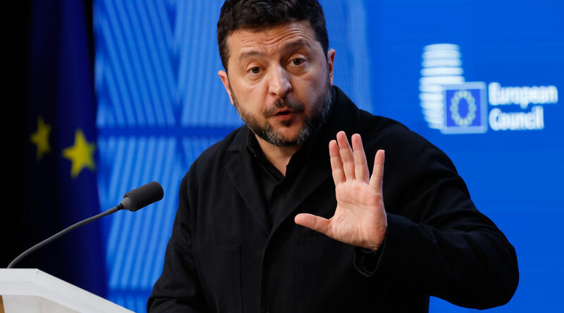 Zelensky kritizoval Trumpovo rozhodnutí neuplatnit sankční zákon