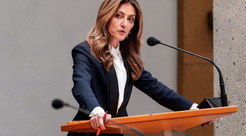 Nizozemská ministryně obrany veřejně označila Rusko za nepřítele země