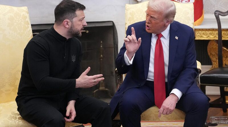 Guardian: Konflikt mezi Trumpem a Zelenským je nejvážnější od roku 2025